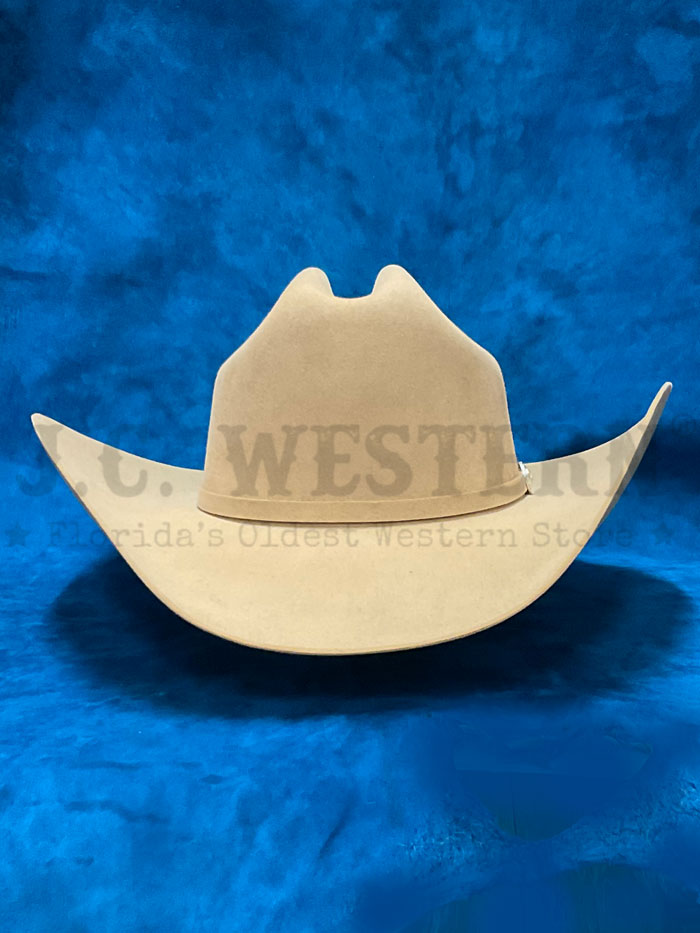 Stetson SFSHAS-7242BS SHASTA 10X Premier Felt Western Hat Butterscotch side / front view. If you need any assistance with this item or the purchase of this item please call us at five six one seven four eight eight eight zero one Monday through Saturday 10:00a.m EST to 8:00 p.m EST