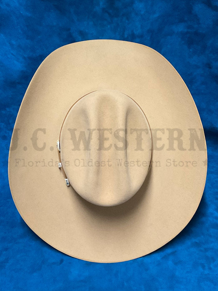 Stetson SFSHAS-7242BS SHASTA 10X Premier Felt Western Hat Butterscotch side / front view. If you need any assistance with this item or the purchase of this item please call us at five six one seven four eight eight eight zero one Monday through Saturday 10:00a.m EST to 8:00 p.m EST