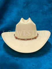Stetson SSOCAL-284081 OCALA 10X Straw Hat Natural front view. If you need any assistance with this item or the purchase of this item please call us at five six one seven four eight eight eight zero one Monday through Saturday 10:00a.m EST to 8:00 p.m EST