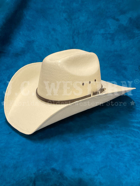 Bullhide 2315 FULL CLIP 20X Hat Natural side / front view. If you need any assistance with this item or the purchase of this item please call us at five six one seven four eight eight eight zero one Monday through Saturday 10:00a.m EST to 8:00 p.m EST
