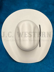 Bullhide 1040 WHITE GOLD 10X Hat White view from above. If you need any assistance with this item or the purchase of this item please call us at five six one seven four eight eight eight zero one Monday through Saturday 10:00a.m EST to 8:00 p.m EST
