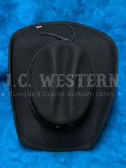 Bullhide 0483BL HORSING AROUND Kids Premium Wool Western Hat Black view from above. If you need any assistance with this item or the purchase of this item please call us at five six one seven four eight eight eight zero one Monday through Saturday 10:00a.m EST to 8:00 p.m EST