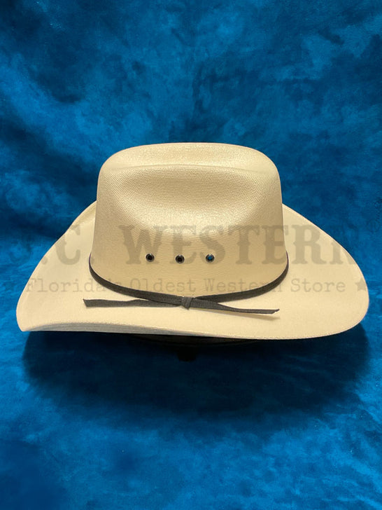 Bullhide 1025R BACK IN THE SADDLE Kids Western Hat Off White left side view. If you need any assistance with this item or the purchase of this item please call us at five six one seven four eight eight eight zero one Monday through Saturday 10:00a.m EST to 8:00 p.m EST