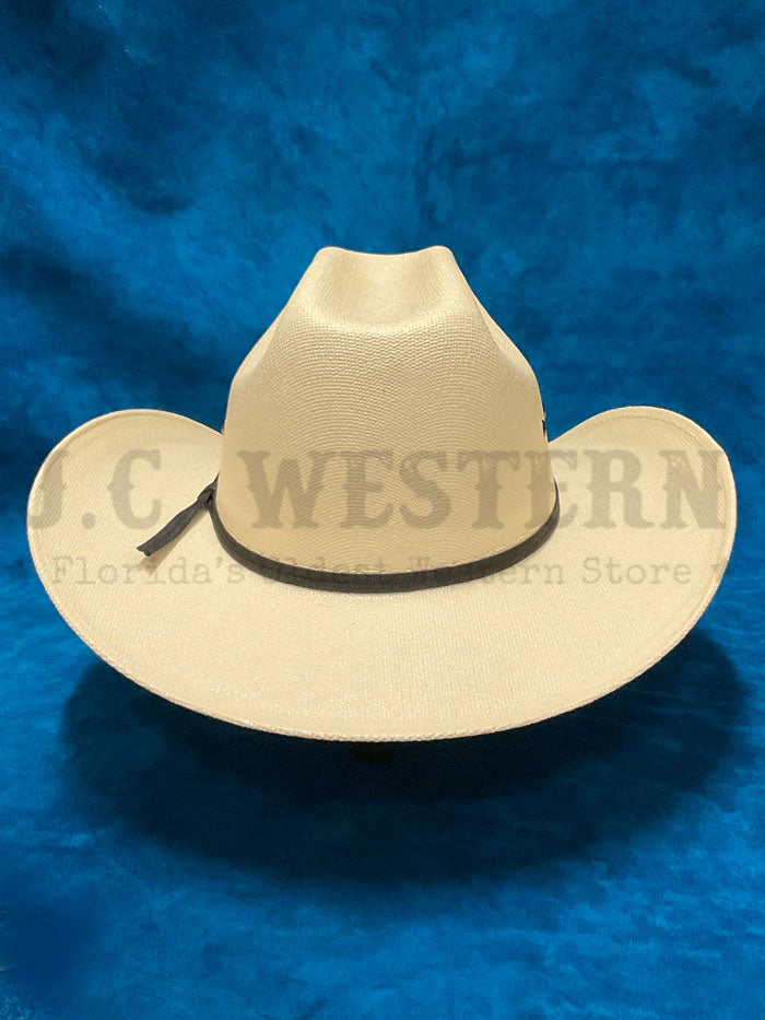 Bullhide 1025R BACK IN THE SADDLE Kids Western Hat Off White side / front view. If you need any assistance with this item or the purchase of this item please call us at five six one seven four eight eight eight zero one Monday through Saturday 10:00a.m EST to 8:00 p.m EST