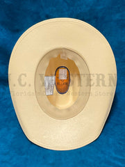 Bullhide 1025R BACK IN THE SADDLE Kids Western Hat Off White inside view. If you need any assistance with this item or the purchase of this item please call us at five six one seven four eight eight eight zero one Monday through Saturday 10:00a.m EST to 8:00 p.m EST