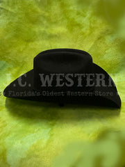 Twister T7101001 DALLAS Wool Western Hat Black right view. If you need any assistance with this item or the purchase of this item please call us at five six one seven four eight eight eight zero one Monday through Saturday 10:00a.m EST to 8:00 p.m EST