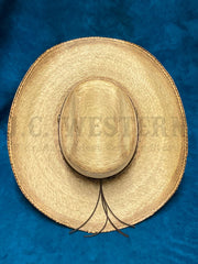 Alamo Hats D28740 HEARNE Palm Hat Natural view from above. If you need any assistance with this item or the purchase of this item please call us at five six one seven four eight eight eight zero one Monday through Saturday 10:00a.m EST to 8:00 p.m EST
