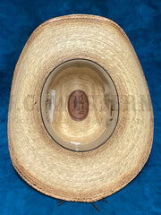 Alamo Hats D28740 HEARNE Palm Hat Natural inside view. If you need any assistance with this item or the purchase of this item please call us at five six one seven four eight eight eight zero one Monday through Saturday 10:00a.m EST to 8:00 p.m EST