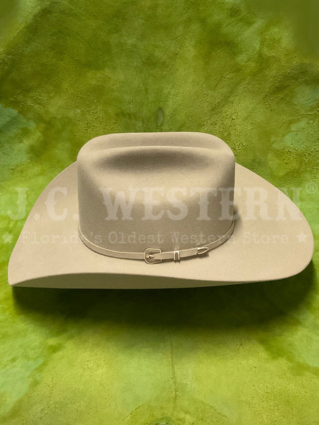 Resistol RFCTLM-754071 CITY LIMITS George Strait Collection Felt Hat Silverbelly left side view. If you need any assistance with this item or the purchase of this item please call us at five six one seven four eight eight eight zero one Monday through Saturday 10:00a.m EST to 8:00 p.m EST