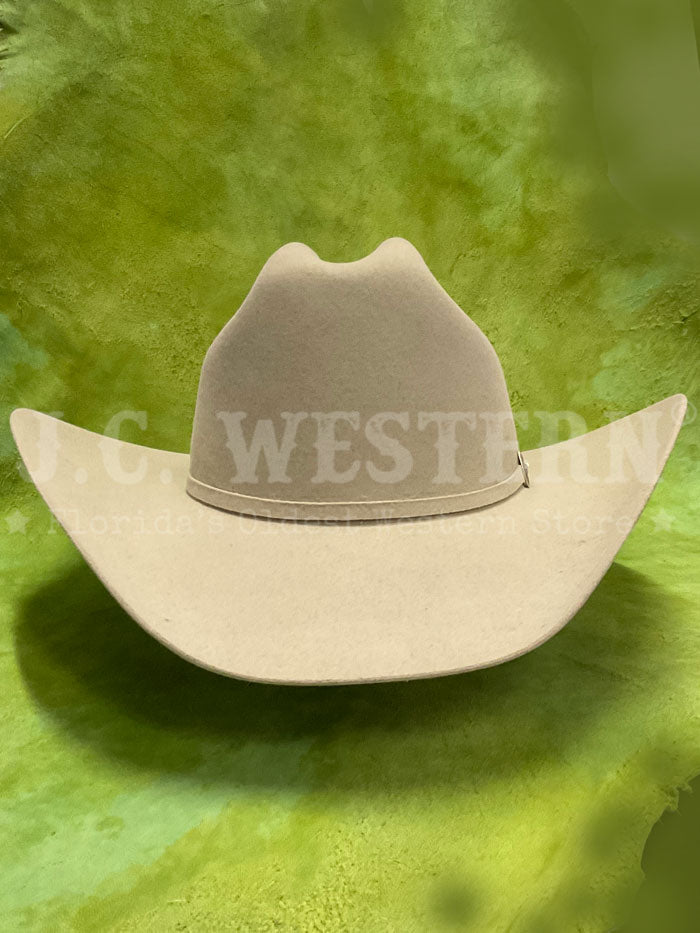 Resistol RFCTLM-754071 CITY LIMITS George Strait Collection Felt Hat Silverbelly side / front view. If you need any assistance with this item or the purchase of this item please call us at five six one seven four eight eight eight zero one Monday through Saturday 10:00a.m EST to 8:00 p.m EST