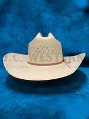 Ariat A73292 30X Shantung Straw Hat Natural front view. If you need any assistance with this item or the purchase of this item please call us at five six one seven four eight eight eight zero one Monday through Saturday 10:00a.m EST to 8:00 p.m EST