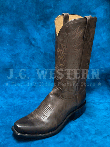 Lucchese N1556.74 Mens CORBIN Mad Dog Goat Boots Dark Chocolate