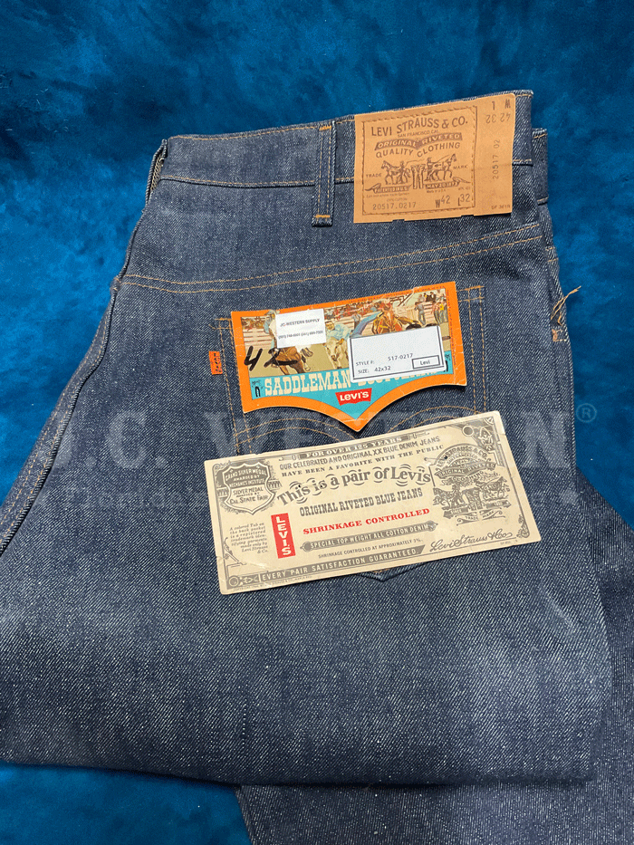 Levi's 20517-0217 Mens Vintage 517 Rigid Made in USA Jean Navy