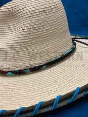 SunBody hTaos4aG Taos Palm Hat Natural close up. If you need any assistance with this item or the purchase of this item please call us at five six one seven four eight eight eight zero one Monday through Saturday 10:00a.m EST to 8:00 p.m EST