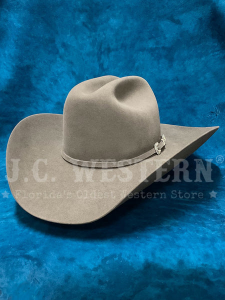 Stetson SFSKYL-754249 Skyline 6X Felt Hat Granite Grey side / front view. If you need any assistance with this item or the purchase of this item please call us at five six one seven four eight eight eight zero one Monday through Saturday 10:00a.m EST to 8:00 p.m EST