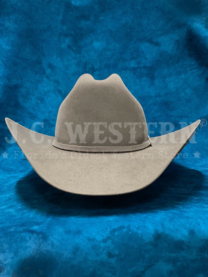 Stetson SFSKYL-754249 Skyline 6X Felt Hat Granite Grey side / front view. If you need any assistance with this item or the purchase of this item please call us at five six one seven four eight eight eight zero one Monday through Saturday 10:00a.m EST to 8:00 p.m EST