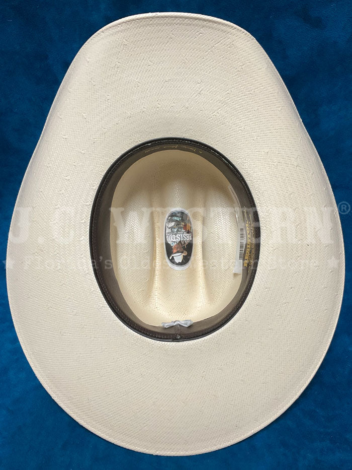 Resistol RSOCRO-304281 OCHO RIOS 10X George Strait Collection Straw Hat Natural side / front view. If you need any assistance with this item or the purchase of this item please call us at five six one seven four eight eight eight zero one Monday through Saturday 10:00a.m EST to 8:00 p.m EST