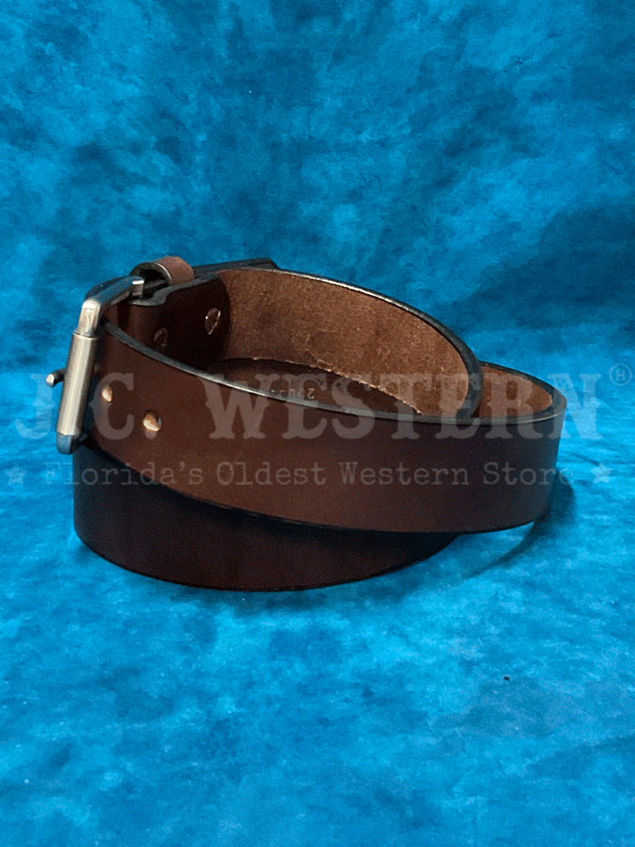 Gingerich 200-36 Mens Durango Smooth Work Belt Dark Brown front view. If you need any assistance with this item or the purchase of this item please call us at five six one seven four eight eight eight zero one Monday through Saturday 10:00a.m EST to 8:00 p.m EST