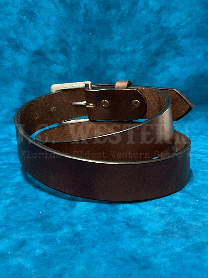 Gingerich 200-36 Mens Durango Smooth Work Belt Dark Brown front view. If you need any assistance with this item or the purchase of this item please call us at five six one seven four eight eight eight zero one Monday through Saturday 10:00a.m EST to 8:00 p.m EST