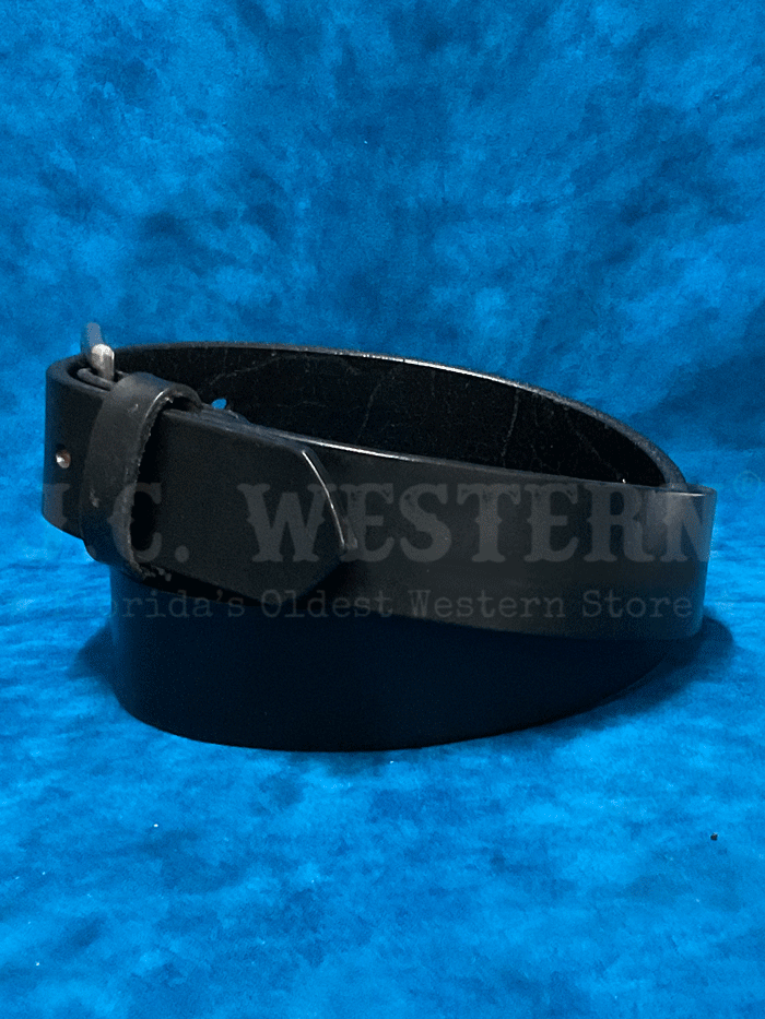 Gingerich 200-18 Mens Durango Smooth Work Belt Black front view. If you need any assistance with this item or the purchase of this item please call us at five six one seven four eight eight eight zero one Monday through Saturday 10:00a.m EST to 8:00 p.m EST