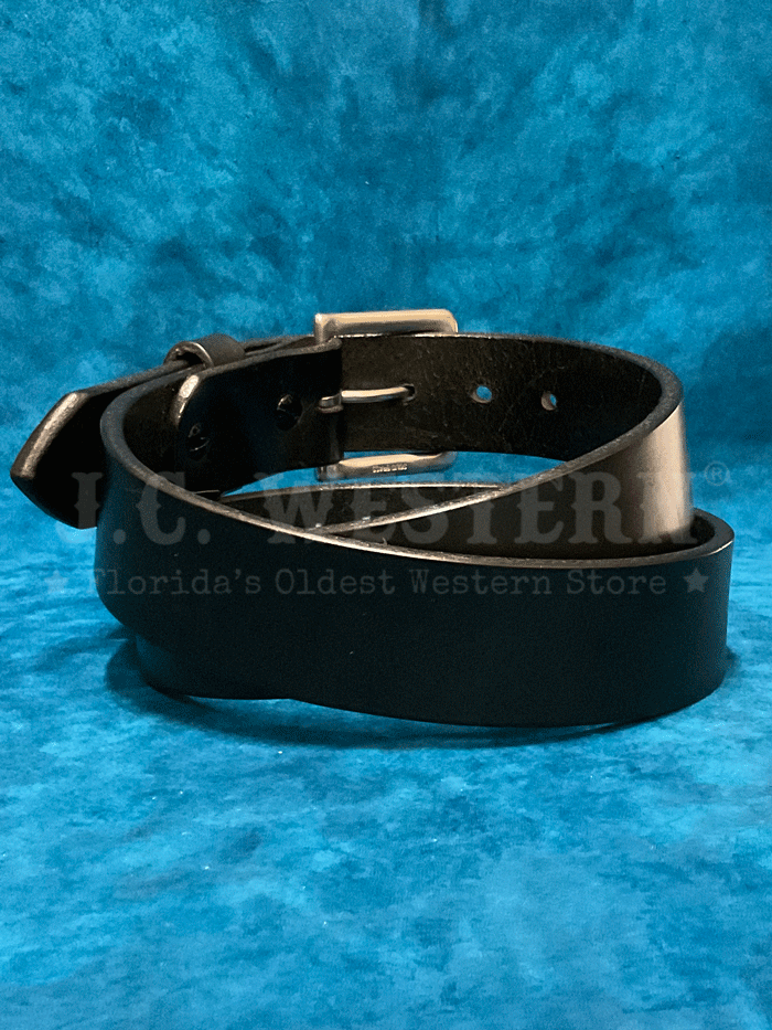 Gingerich 200-18 Mens Durango Smooth Work Belt Black front view. If you need any assistance with this item or the purchase of this item please call us at five six one seven four eight eight eight zero one Monday through Saturday 10:00a.m EST to 8:00 p.m EST