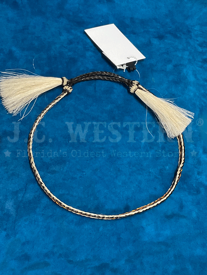 Twister 0212099 Genuine Horsehair Hatband Multicolor front view. If you need any assistance with this item or the purchase of this item please call us at five six one seven four eight eight eight zero one Monday through Saturday 10:00a.m EST to 8:00 p.m EST