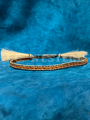 Twister 0212099 Genuine Horsehair Hatband Multicolor front view. If you need any assistance with this item or the purchase of this item please call us at five six one seven four eight eight eight zero one Monday through Saturday 10:00a.m EST to 8:00 p.m EST