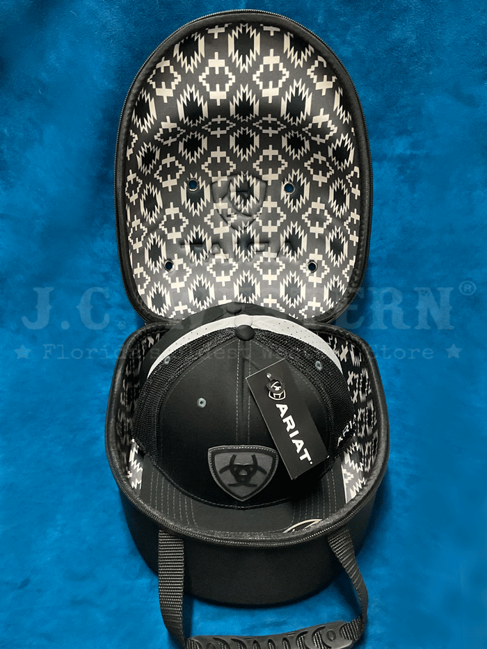 Ariat A3099999 Cap Case Black front view. If you need any assistance with this item or the purchase of this item please call us at five six one seven four eight eight eight zero one Monday through Saturday 10:00a.m EST to 8:00 p.m EST