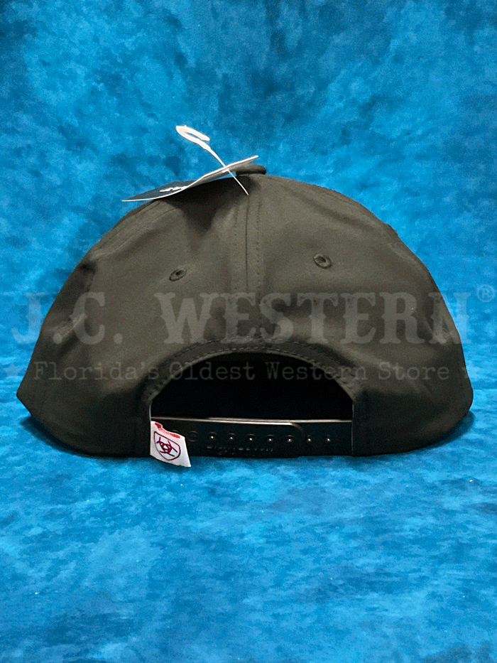 Ariat A300086901 Aces 3D Embroidered Cap Black front view. If you need any assistance with this item or the purchase of this item please call us at five six one seven four eight eight eight zero one Monday through Saturday 10:00a.m EST to 8:00 p.m EST