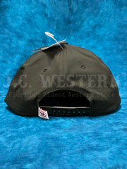 Ariat A300086901 Aces 3D Embroidered Cap Black back view. If you need any assistance with this item or the purchase of this item please call us at five six one seven four eight eight eight zero one Monday through Saturday 10:00a.m EST to 8:00 p.m EST