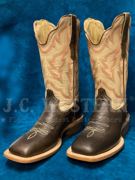 R.Watson WRL0006-2 Ladies Western Boot Mad Goat Brown side / front view. If you need any assistance with this item or the purchase of this item please call us at five six one seven four eight eight eight zero one Monday through Saturday 10:00a.m EST to 8:00 p.m EST