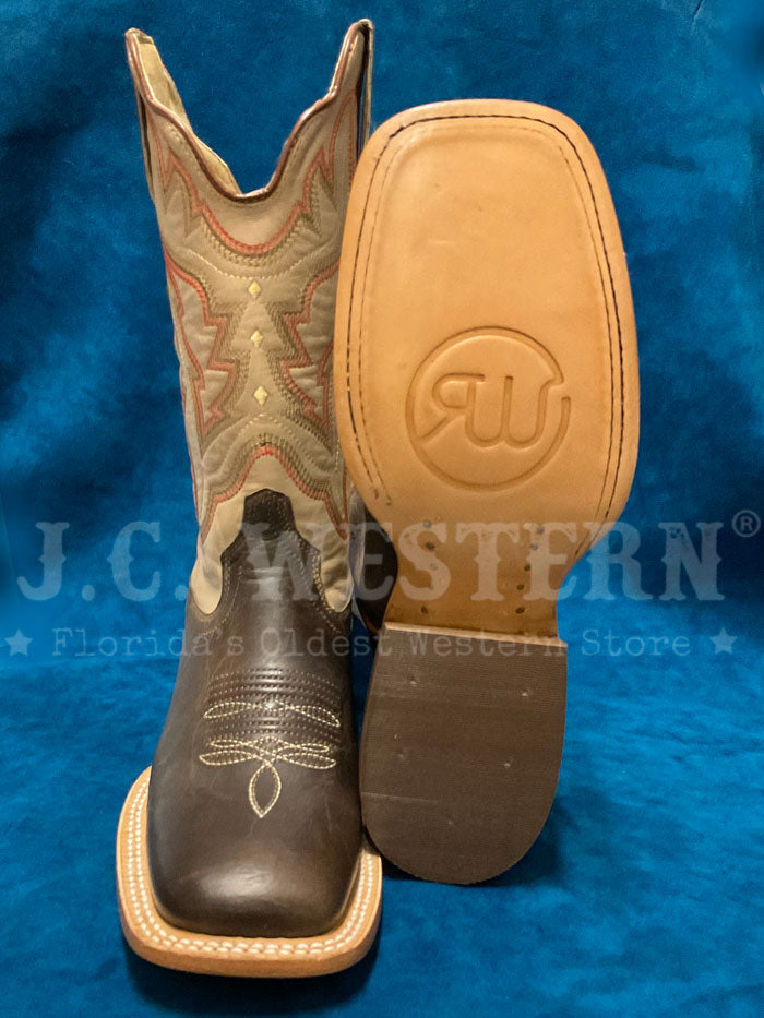 R.Watson WRL0006-2 Ladies Western Boot Mad Goat Brown side / front view. If you need any assistance with this item or the purchase of this item please call us at five six one seven four eight eight eight zero one Monday through Saturday 10:00a.m EST to 8:00 p.m EST