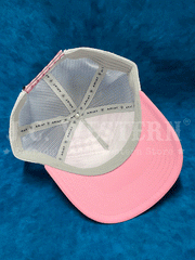 Ariat A300084330 Womens Southwestern Pattern Cap Pink inside view. If you need any assistance with this item or the purchase of this item please call us at five six one seven four eight eight eight zero one Monday through Saturday 10:00a.m EST to 8:00 p.m EST