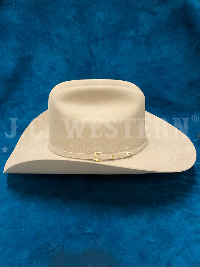 Stetson SFEPTN-754061 El Patron 30X Felt Hat Silverbelly side / front view. If you need any assistance with this item or the purchase of this item please call us at five six one seven four eight eight eight zero one Monday through Saturday 10:00a.m EST to 8:00 p.m EST