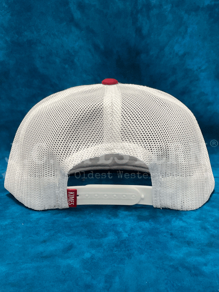 Kimes Ranch ROY Mesh Back High Profile Cap Red back view.If you need any assistance with this item or the purchase of this item please call us at five six one seven four eight eight eight zero one Monday through Saturday 10:00a.m EST to 8:00 p.m EST

