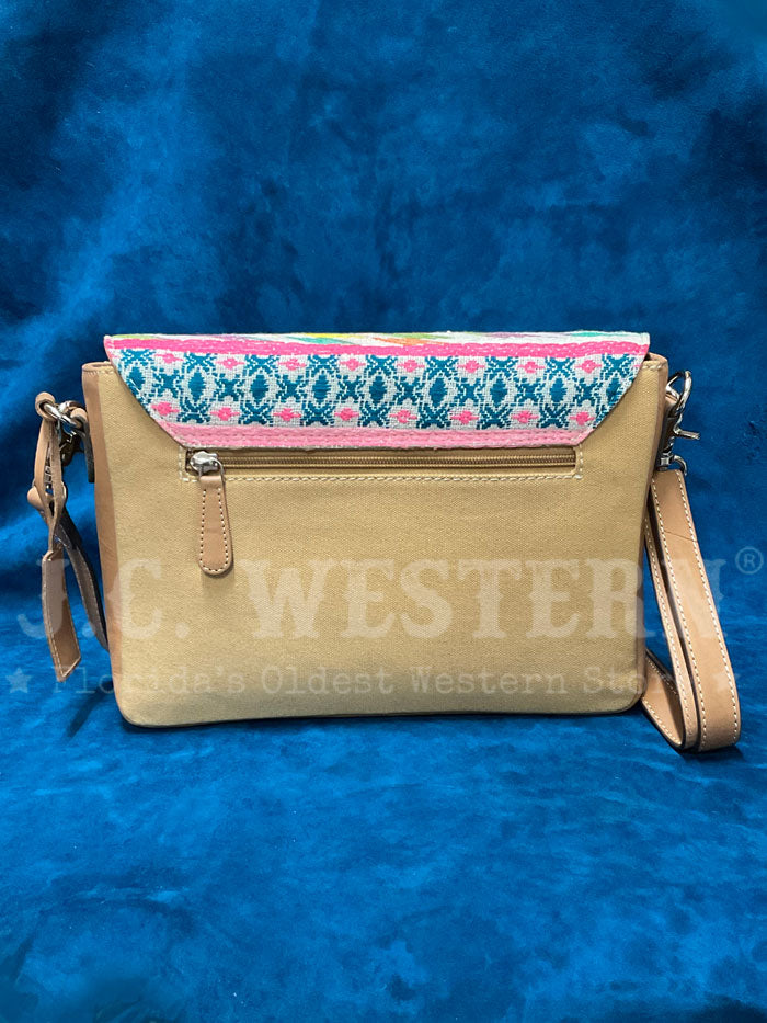 Nocona N770014797 Womens Felicity Crossbody Purse Multi Colored front view. If you need any assistance with this item or the purchase of this item please call us at five six one seven four eight eight eight zero one Monday through Saturday 10:00a.m EST to 8:00 p.m EST