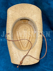 Stetson TSLARL-933481 LAUREL Straw Cowboy Hat Natural inside view. If you need any assistance with this item or the purchase of this item please call us at five six one seven four eight eight eight zero one Monday through Saturday 10:00a.m EST to 8:00 p.m EST