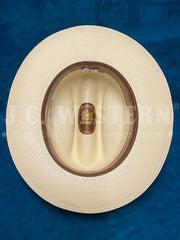 Stetson SSOP81-052681 Open Road Straw Hat Natural inside view. If you need any assistance with this item or the purchase of this item please call us at five six one seven four eight eight eight zero one Monday through Saturday 10:00a.m EST to 8:00 p.m EST