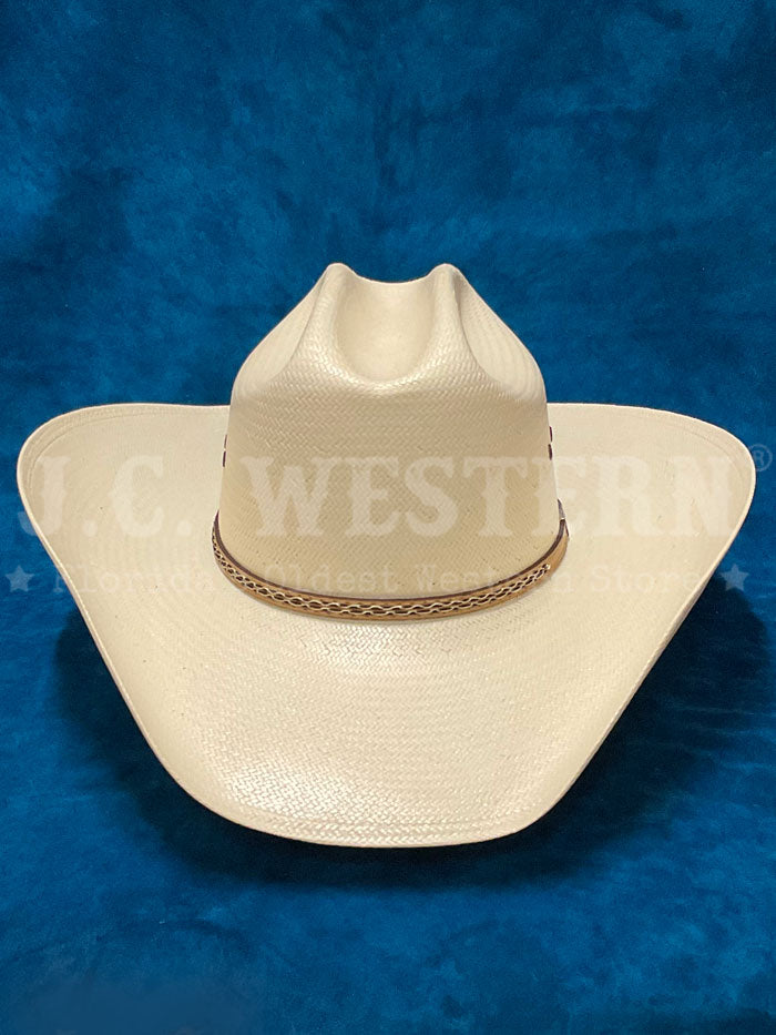 Resistol RSBXTN-304281 BRIXTON George Strait Collection Straw Hat Natural side / front view. 