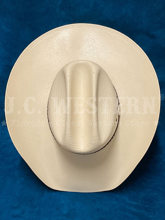 Resistol RSBXTN-304281 BRIXTON George Strait Collection Straw Hat Natural side / front view. 