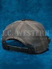 Ariat A300081101 American Flag Patch Cap Black back view. If you need any assistance with this item or the purchase of this item please call us at five six one seven four eight eight eight zero one Monday through Saturday 10:00a.m EST to 8:00 p.m EST