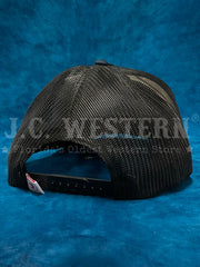 Ariat A300086103 Basket Weave American Flag Cap Navy back view. If you need any assistance with this item or the purchase of this item please call us at five six one seven four eight eight eight zero one Monday through Saturday 10:00a.m EST to 8:00 p.m EST 