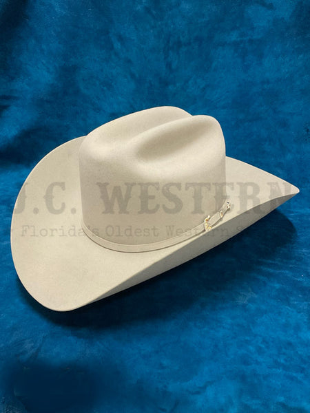 Stetson SFEPTN-484034 El Patron 30X Felt Hat Mist Grey side / front view. If you need any assistance with this item or the purchase of this item please call us at five six one seven four eight eight eight zero one Monday through Saturday 10:00a.m EST to 8:00 p.m EST