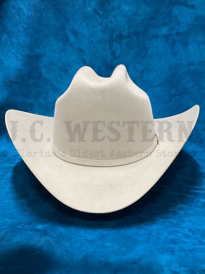 Stetson SFEPTN-484034 El Patron 30X Felt Hat Mist Grey side / front view. If you need any assistance with this item or the purchase of this item please call us at five six one seven four eight eight eight zero one Monday through Saturday 10:00a.m EST to 8:00 p.m EST