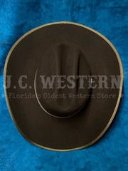 Stetson SWFTHSB724022 Foothills B 3X Stallion Collection Wool Hat Chocolate Dark Brown view from above. If you need any assistance with this item or the purchase of this item please call us at five six one seven four eight eight eight zero one Monday through Saturday 10:00a.m EST to 8:00 p.m EST