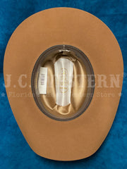 Resistol RFPNCK-7540E9 PINEY CREEK 6X George Strait Collection Felt Hat Chestnut inside view. If you need any assistance with this item or the purchase of this item please call us at five six one seven four eight eight eight zero one Monday through Saturday 10:00a.m EST to 8:00 p.m EST