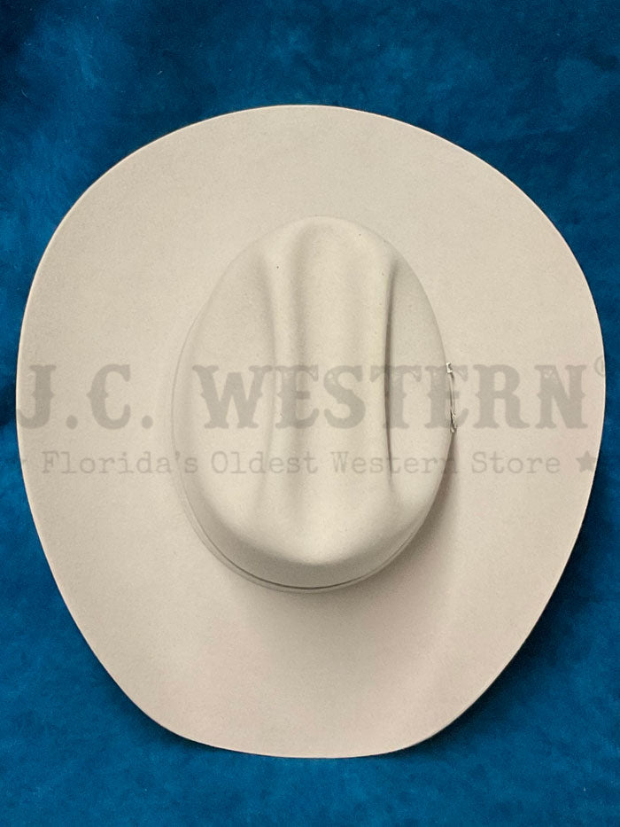 Stetson SFSKYL-754288 Skyline 6X Felt Hat Silver Grey side / front view. If you need any assistance with this item or the purchase of this item please call us at five six one seven four eight eight eight zero one Monday through Saturday 10:00a.m EST to 8:00 p.m EST