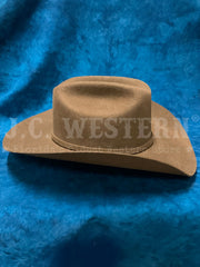 Stetson SBAPCH-754023 APACHE 4X Buffalo Felt Hat Mink side view. If you need any assistance with this item or the purchase of this item please call us at five six one seven four eight eight eight zero one Monday through Saturday 10:00a.m EST to 8:00 p.m EST