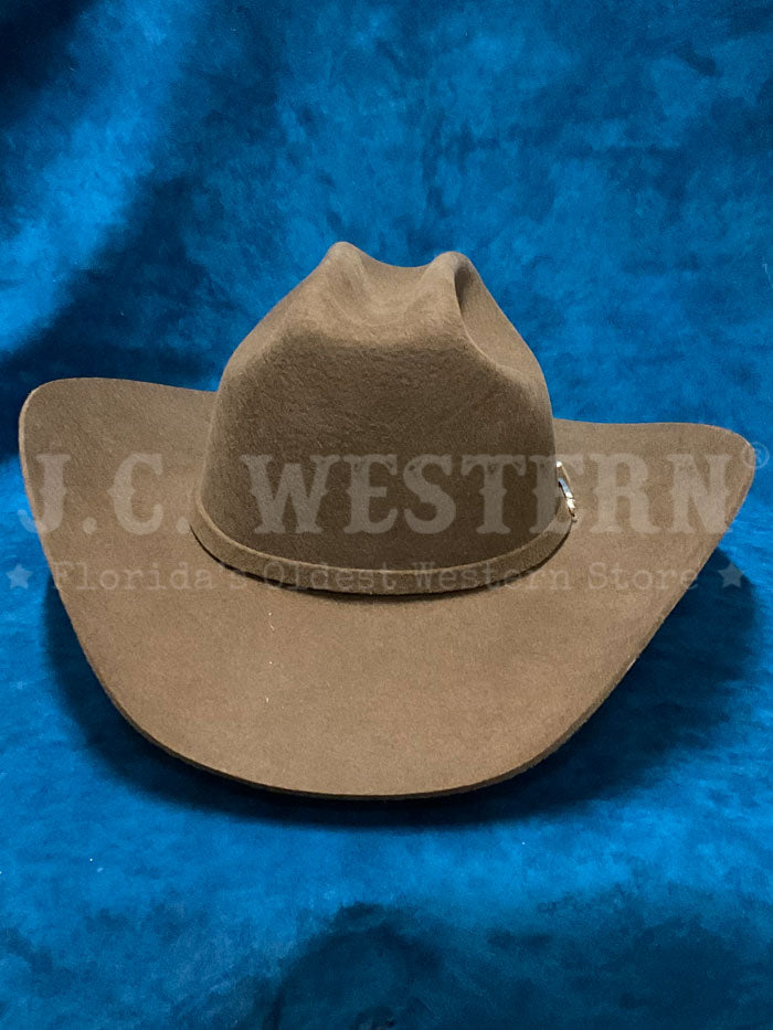 Stetson SBAPCH-754023 APACHE 4X Buffalo Felt Hat Mink side / front. If you need any assistance with this item or the purchase of this item please call us at five six one seven four eight eight eight zero one Monday through Saturday 10:00a.m EST to 8:00 p.m EST