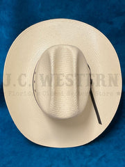 Stetson SSSPARK484081 SPARTAN 10X Straw Hat Natural view from above. If you need any assistance with this item or the purchase of this item please call us at five six one seven four eight eight eight zero one Monday through Saturday 10:00a.m EST to 8:00 p.m EST